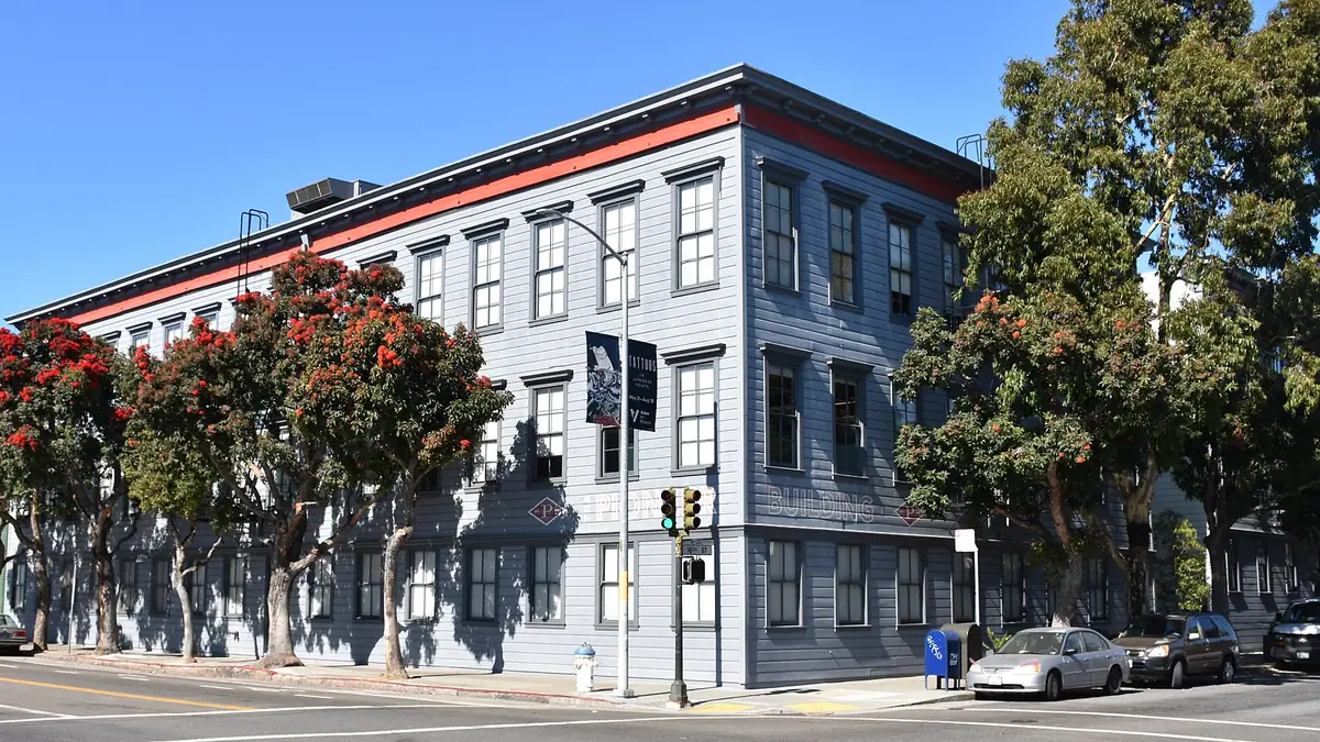 The Pioneer Building in San Francisco, which houses OpenAI headquarters