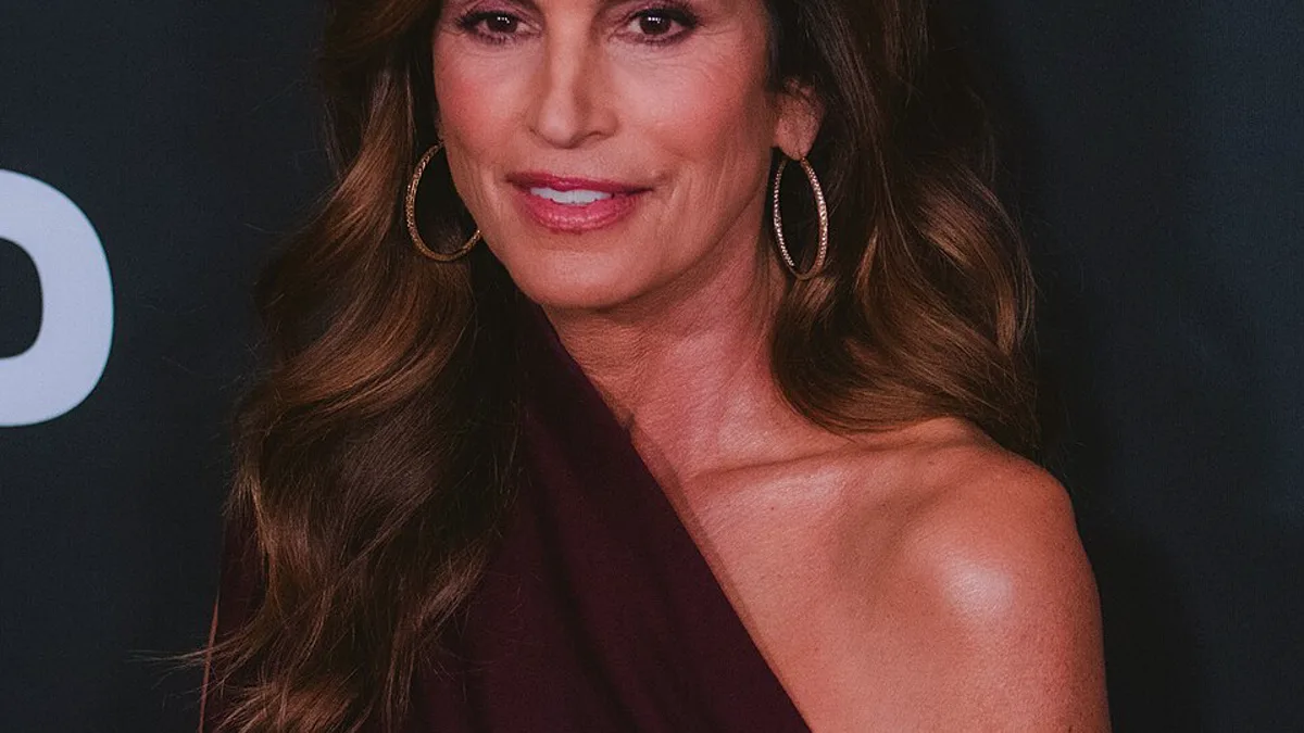 Cindy Crawford photographed at the WWD Style Awards in 2026